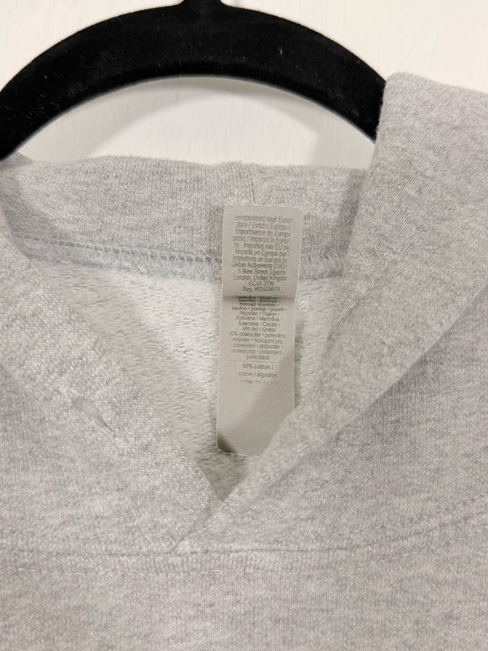 Light Gray Pullover Sweatshirt - Picture 12 of 16